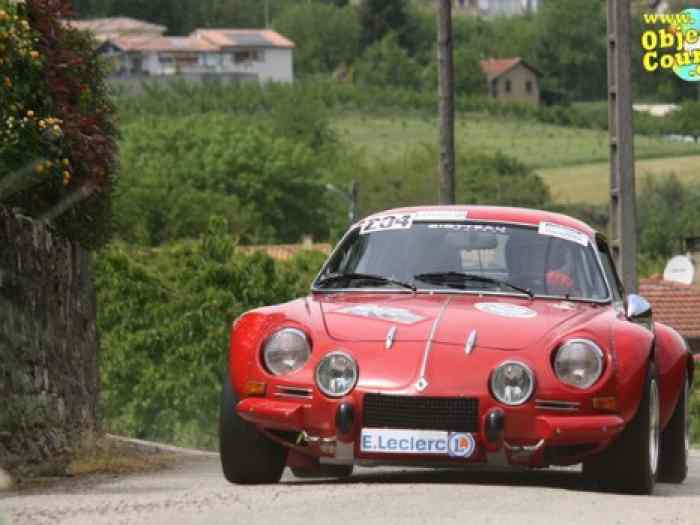 Alpine A110 1600 SC accidentée 0