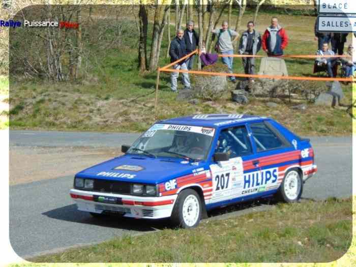 RENAULT 11 turbo groupe A VHC 0
