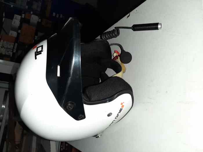 Casque Jet homologué avec radio Stylo WRC
