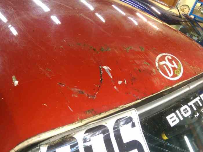 Alpine A110 1600 SC accidentée 1