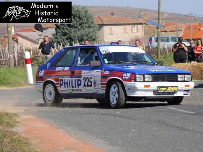 RENAULT 11 turbo groupe A VHC 3