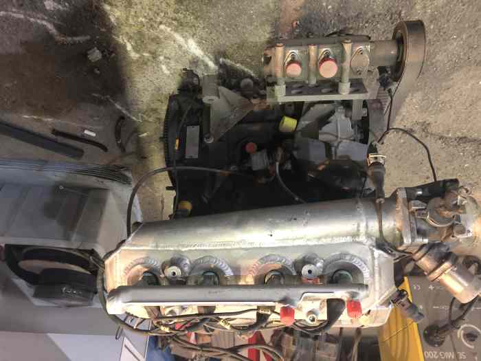 moteur clio turbo rallye cross 2