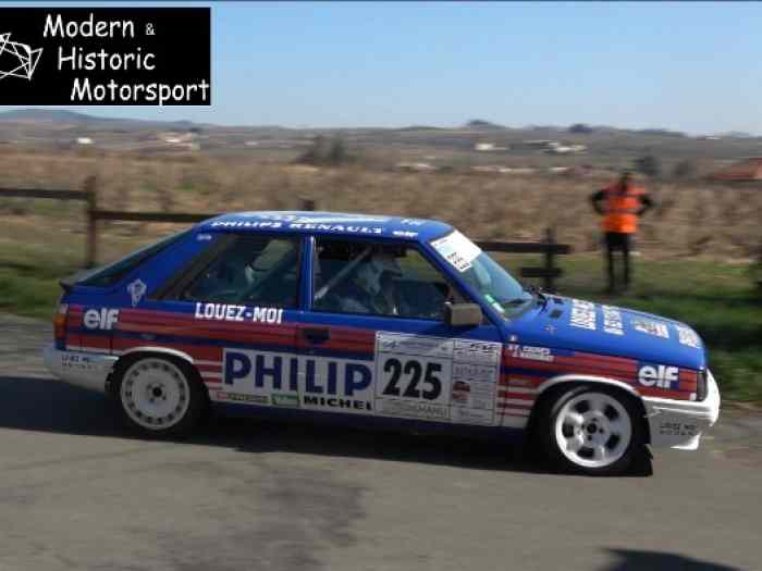 RENAULT 11 turbo groupe A VHC 1