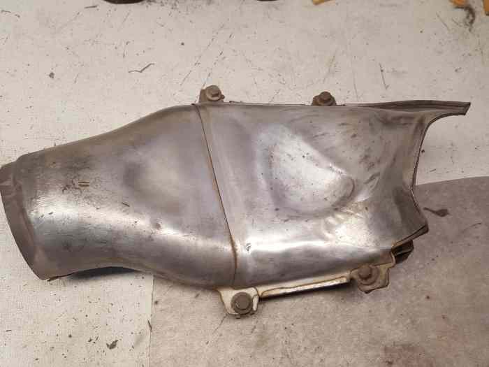 Tôle pare chaleur échappement Clio 16s 1