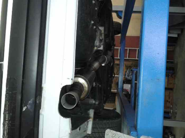 echappement BMW E30 318IS ligne inox complète 2