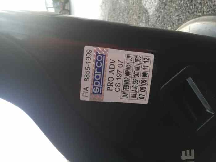 Siège baquet SPARCO PRO ADV oreilles 4