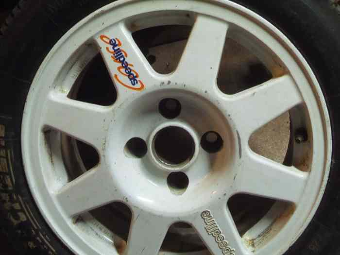 2 Jantes Speedline Corse 15 pouces 4x108 0