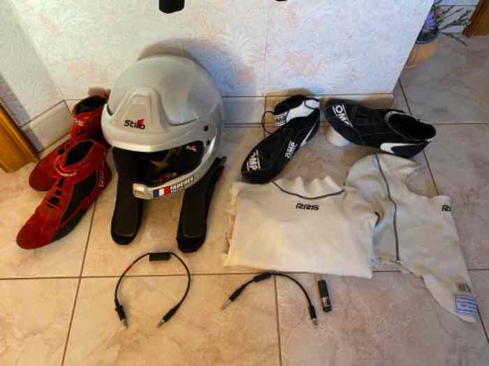 Vend équipement de rallye complet possible à l’unité