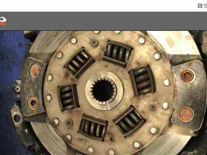 Mécanisme renforcé et Disque embrayage Peugeot sport 21 cannelure 1