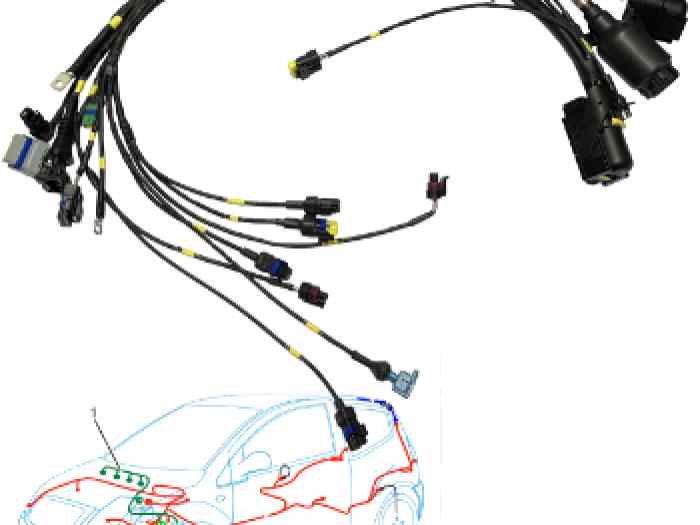 Faisceau Moteur Citroen C2 R2 MAX 0