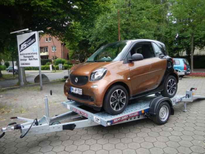 DERNIERE à saisir : Remorque porte voiture 1 essieu : C2 - Transporter 1