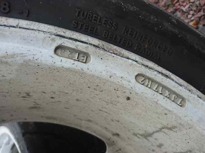 2 Jantes OZ Racing 17 pouces ET 28 2