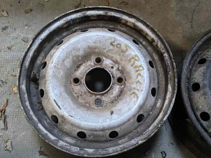 Jantes 205 rallye 13 pouces 2