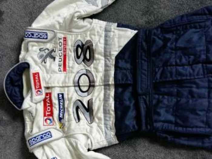 Combinaison Peugeot 208 Rally Cup