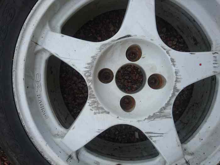 2 Jantes OZ Racing 17 pouces ET 28 1