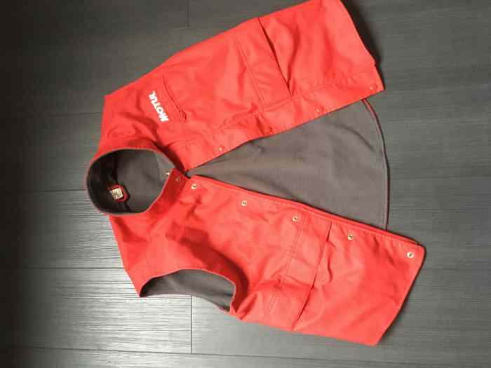 Blouson coupe-vent Aigle rouge Motul Taille XL 2