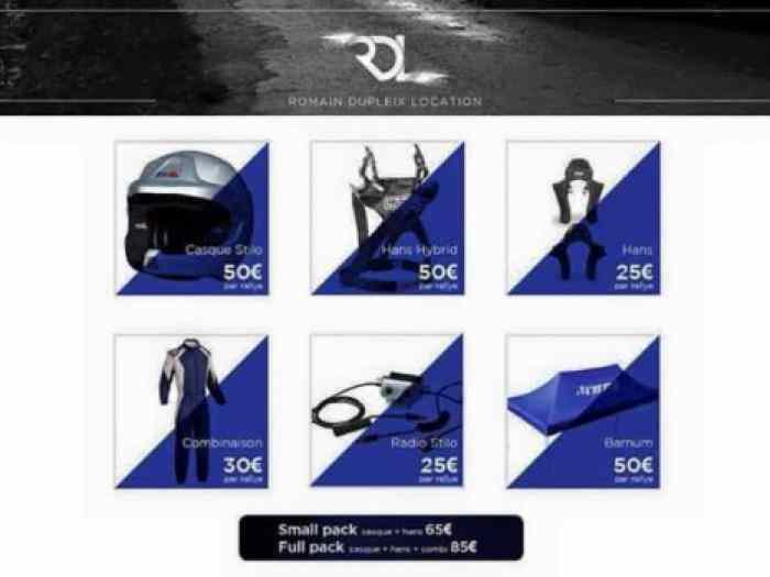 RDL - LOCATION EQUIPEMENT RALLYE -