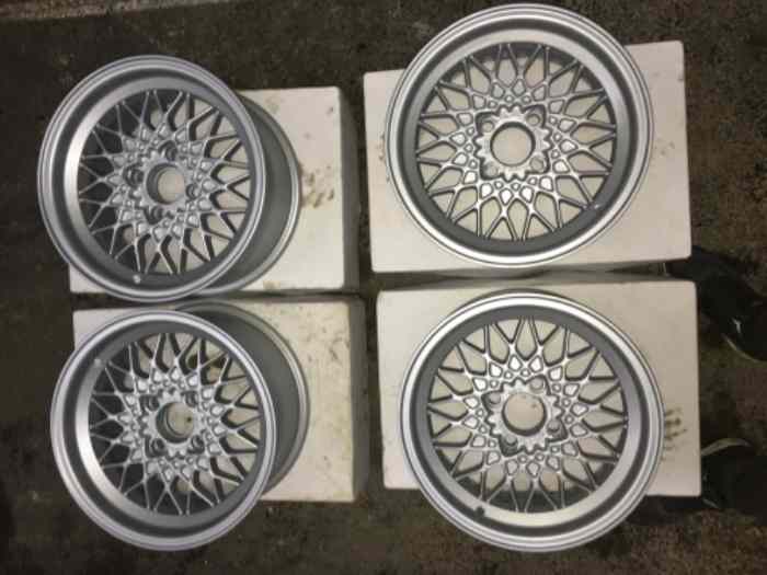 4 jantes BBS Mahle 15’ refaites à neuf 0