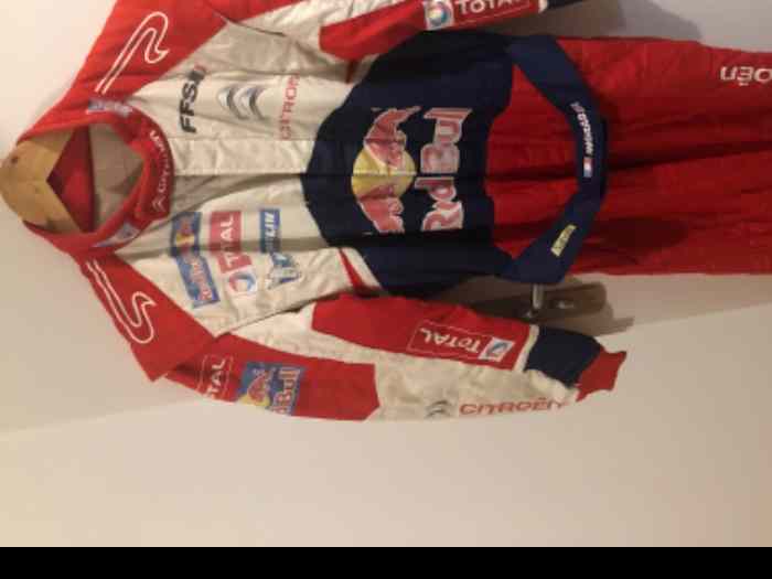 !!! Exclu !!! Combinaison Citroën Racing VRAIE Julien Ingrassia