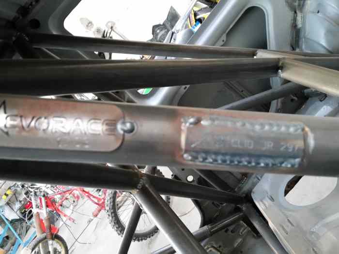 Caisse clio rs1 evorace arceau matter 0