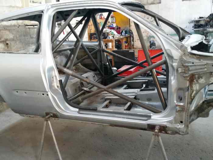 Caisse clio rs1 evorace arceau matter 3