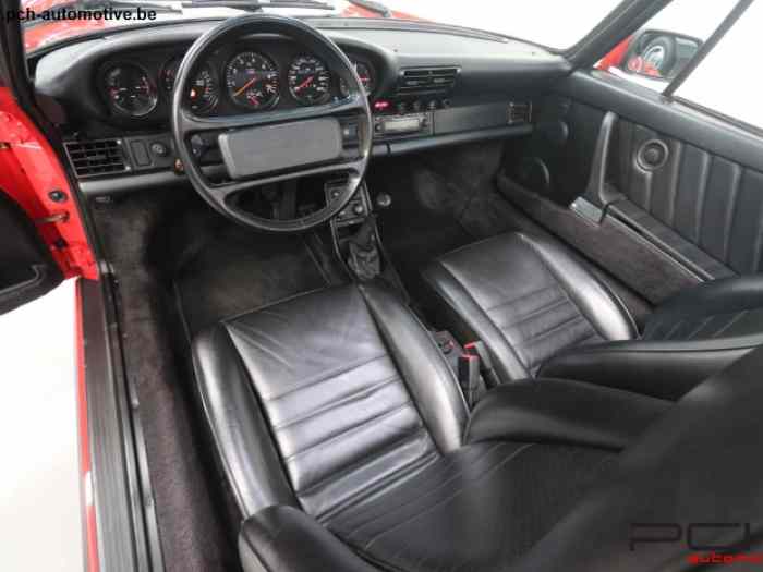 Porsche 930 Turbo Cabriolet 3.3 Boîte 5 G50 - 1 Of 918 - 1989 - 35.700 KM - 2