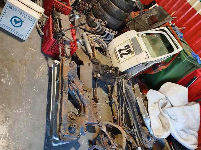 Simca Rallye Material