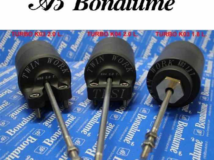 Wastegate réglable “Bonalume WGTFSI” pour turbo K03 & K04 monté sur moteurs 1.8 & 2.0l / TSI & TFSI 0