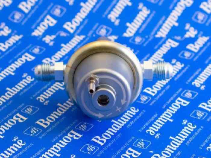 Régulateur de pression d’essence asymétrique double sortie “Bonalume RPBFAL2-GOLD” pour Lancia Thema V6 & Maserati Biturbo, Shamal 4
