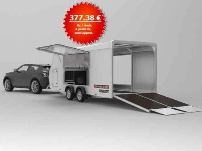 Remorque porte-voiture fermée BRIAN JAMES Race Sport 0