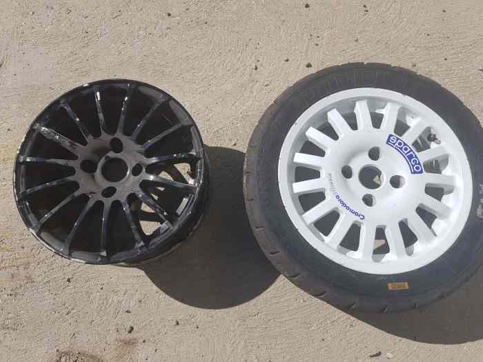 4 jantes sparco et 4jantes oz en 15 0