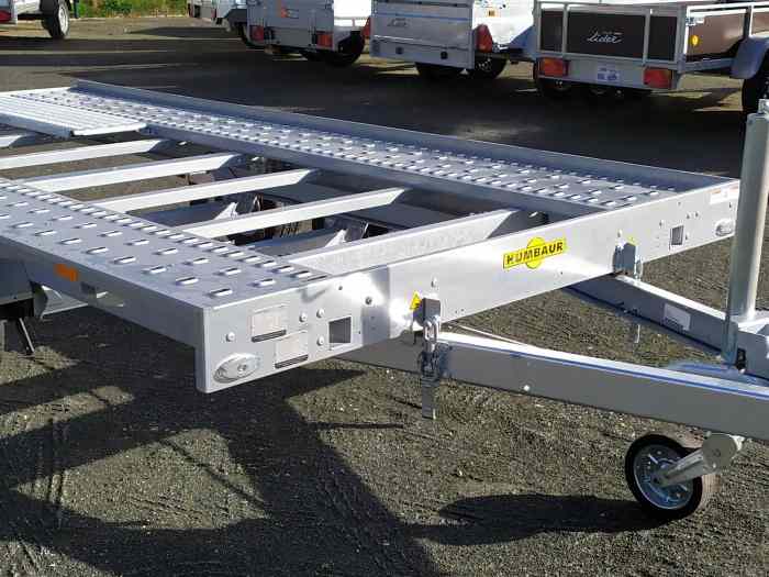 Remorque Porte Voiture Humbaur roue dessous 0
