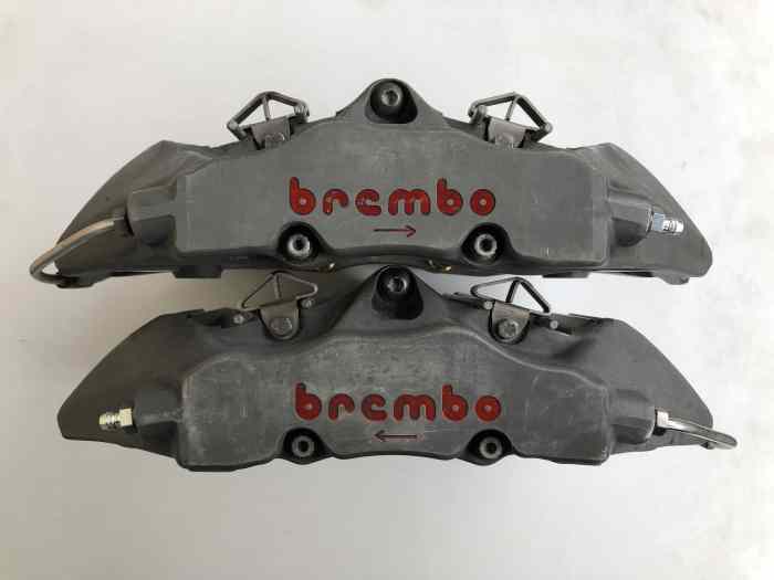 2 ÉTRIERS BREMBO 8 PISTONS MONOBLOC POUR DISQUES 350 A 380MM 0