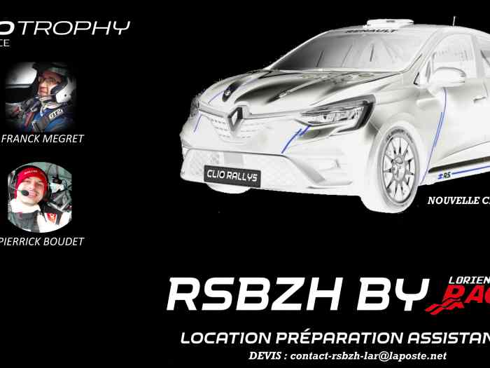RSBZH by LorientAutoRacing loue CLIO V Rally 5 1