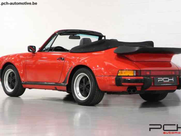 Porsche 930 Turbo Cabriolet 3.3 Boîte 5 G50 - 1 Of 918 - 1989 - 35.700 KM - 1