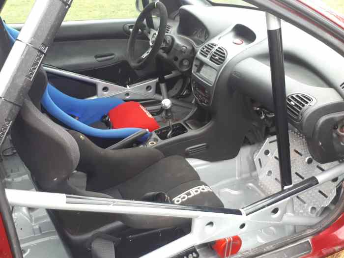 Vends 206 S16 Rallye – NEUVE (100 kms depuis montage) – photo 4 sur 4