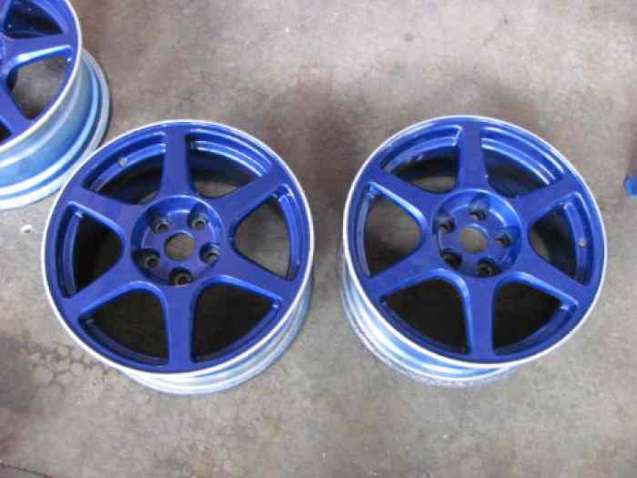 4 jantes enkei lancer evo 8