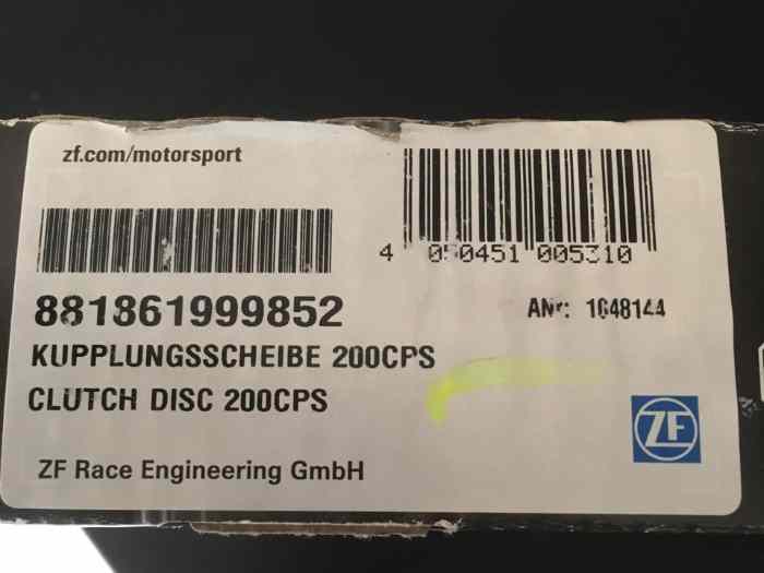 peugeot 205 309 gti sachs performance 881861999852 embrayage neuf diametre 200 PTS 1