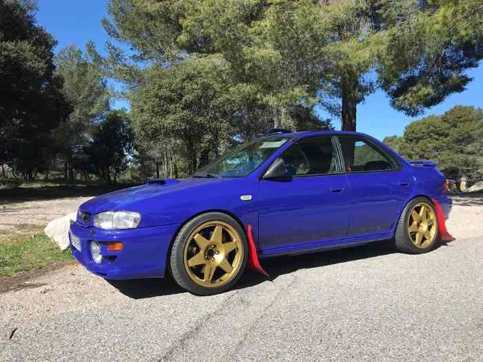 Bavettes groupe A SUBARU IMPREZA GT GC8 555 2