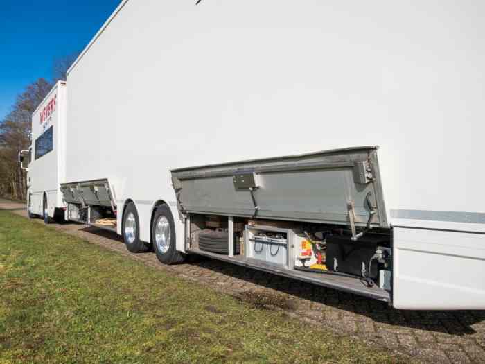 MAN TGA 18.460 rally/race service truck with Kuiper trailer 4