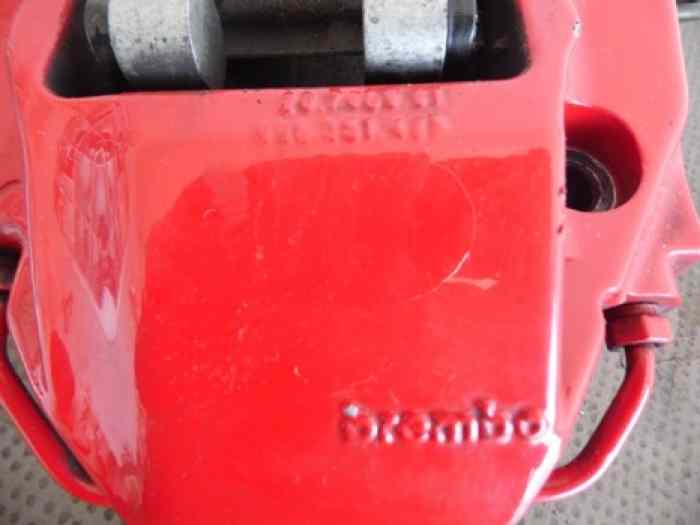 KIT FREINS ROUGE PORSCHE BOXSTER S 5