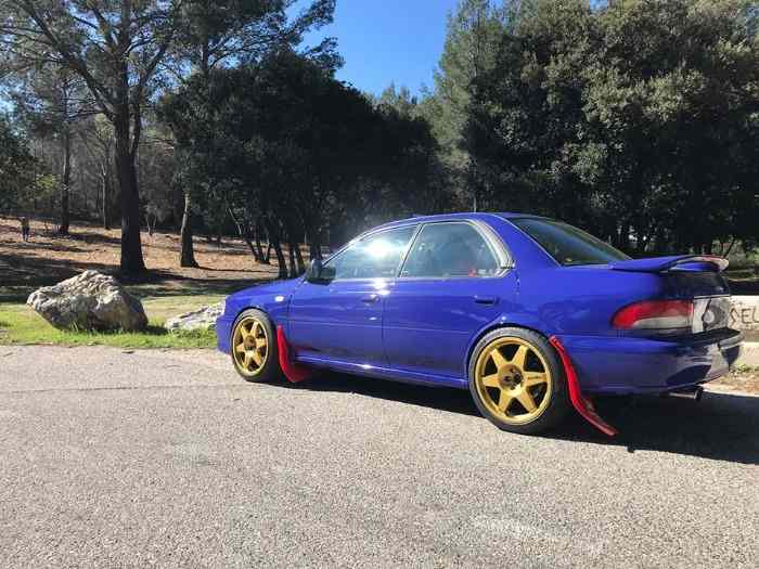 Bavettes groupe A SUBARU IMPREZA GT GC8 555 3