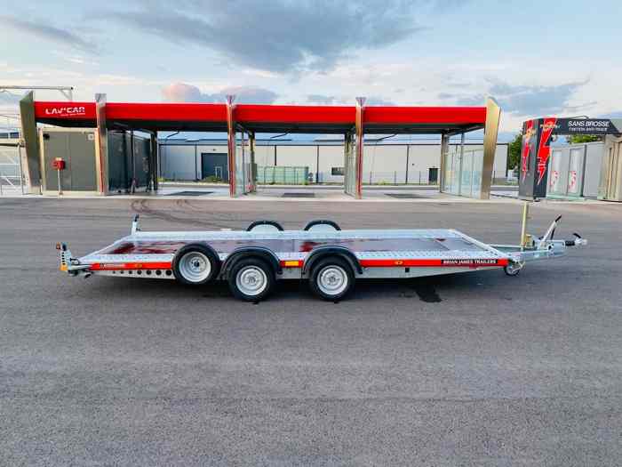 Remorque plateau porte voiture BRIAN JAMES TRAILERS A4 Transporter