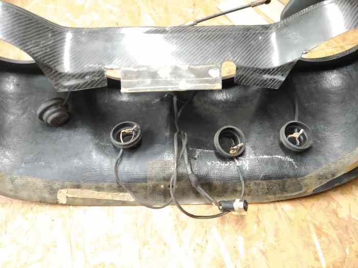 rampe de phare carbone MITSUBISHI Evo IX 2