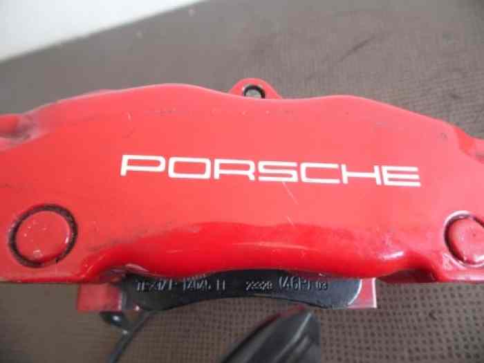 KIT FREINS ROUGE PORSCHE BOXSTER S 4