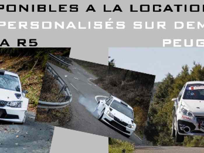 Location Skoda Fabia R5 / Peugeot 208 R2