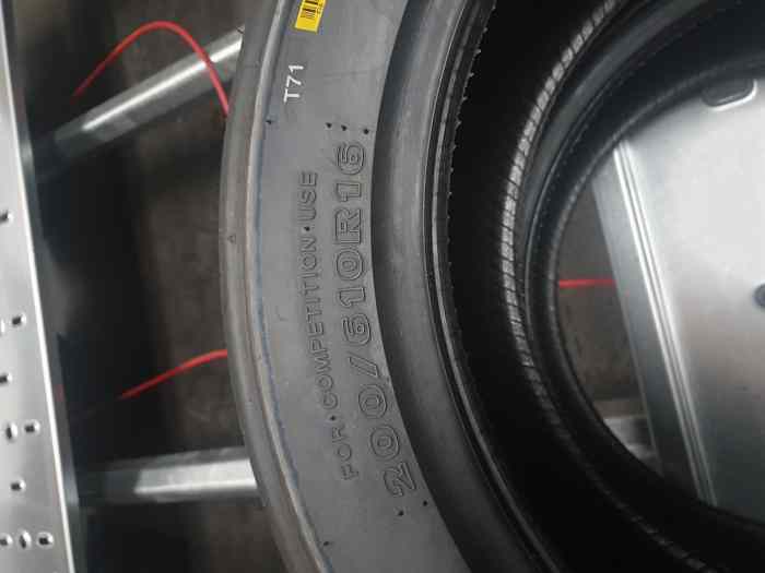 4 Pneus hankook z209 neuf en 16 pouces 2