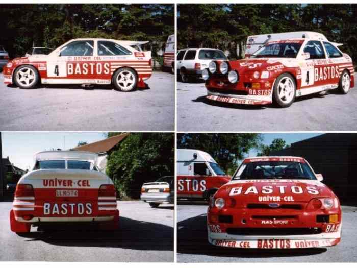 FORD ESCORT COSWORTH Gr.A “ex. RAS Sport” spécification usine 2