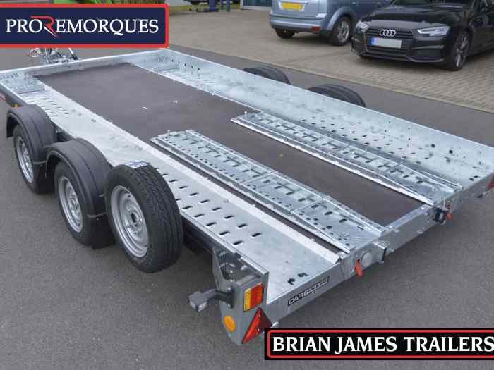 Remorque porte voiture BRIAN JAMES neuve 0