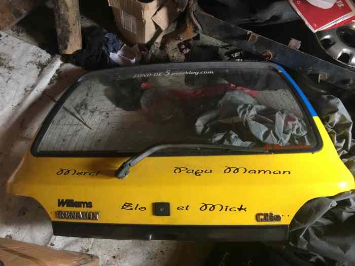 Pièces carrosserie Clio 16S/Williams 1
